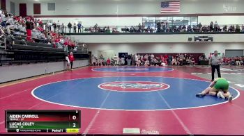 165 lbs Round 1 (16 Team) - Lucas Coley, Dublin vs Aiden Carroll, Temple