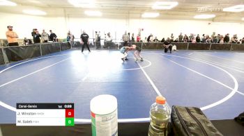 60 lbs Consolation - Jordan Winston, Hamma Shack vs Mohamad Saleh, Fisheye