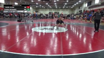 Round 4 - Hazel Allen, Super D Wrestling vs Fianna McNamee, Rosemount Irish Youth Wrestlin
