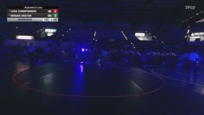 106 lbs Quarters - Luke Christensen, Falcon Wrestling Club vs Driggs Deeter, Sanderson Wrestling Academy