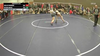 120 lbs Champ. Round 1 - Halle Rowden, Thurston vs Rylee Brice, Kelso