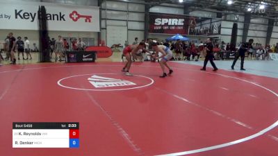 79 kg Round Of 64 - Kevin Reynolds, Viking Wrestling Club (IA) vs Roland Denker, Michigan Wrestling Club