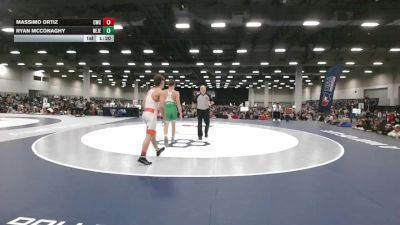 126 lbs Semis - Ryan McConaghy, New Jersey vs Massimo Ortiz, Credo Wrestling Club