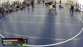 110 lbs Round 5 (6 Team) - Dallas Rosenbarger, Indiana Blue vs Daniel Myint, Illinois Gold