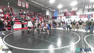 70 lbs 3rd Place - Jasper Franklin, Vinita Kids Wrestling vs Waylon Murphy, Salina Wrestling Club
