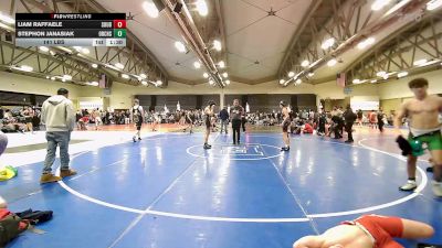 141 lbs Quarterfinal - Liam Raffaele, Soudys Boys vs Stephon Janasiak, Orchard South MS