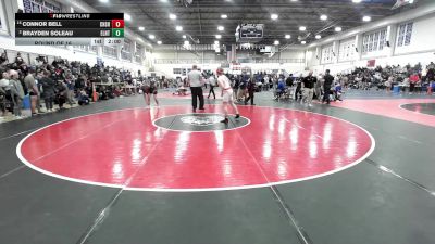 190 lbs Round Of 16 - Connor Bell, Cheshire vs Brayden Soleau, East Lyme/Norwich Tech