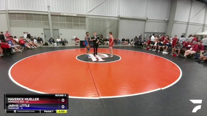 132 lbs Round 3 (8 Team) - Maverick Mueller, Minnesota Red vs Jarvis ...