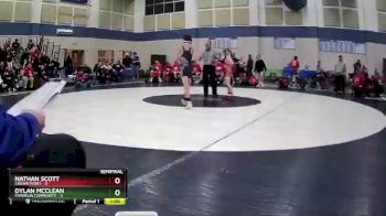 80 lbs Semis (4 Team) - Dylan McClean, Franklin Community vs Nathan Scott, Crown Point