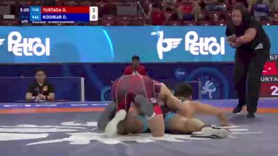 67 kg Final 3-5 - Onur Yurtada, Turkey vs Din Koshkar, Kazakhstan