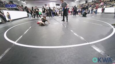 55 lbs Consi Of 4 - Ava Overholser, Warrior Wrestling vs Gunner Fixin, Hulbert