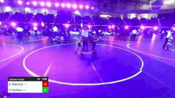 62 lbs Quarterfinal - Ezra Palomino, The Snake Pit vs Hunter Cuckow, Wiggins