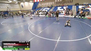 55-57 lbs Round 3 - Mack Probst, Wasatch Wrestling Club vs Marianna Eller, Sanderson Wrestling Academy