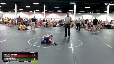 48 lbs Round 5 (6 Team) - Rylan Garcia, CTWHALE vs Ben Maselli, U2 Upstate Uprising