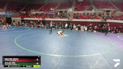 106 lbs 3rd Wb (16 Team) - Dylan Ota, Southlake Carroll vs Hector Ortiz, El Paso Eastwood