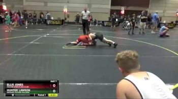 Champ. Round 1 - Ellis Jones, Falcon Wrestling Club vs Hunter Lawson, Graham Future Falcons