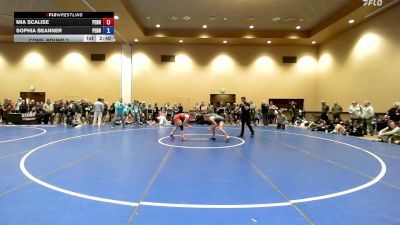 115 lbs Cons. Round 2 - Mia Scalise, Pennsylvania vs Sophia Beanner, Pennsylvania