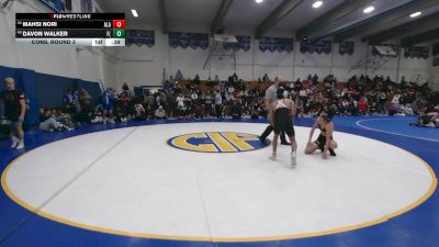 130 lbs Cons. Round 3 - Davon Walker, Fremont (Sunnyvale) vs Mahsi Nori, Alameda