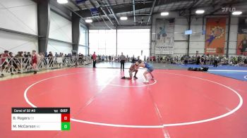 160 lbs Consi Of 32 #2 - Boyd Rogers, CO vs Marcus McCarson, NC