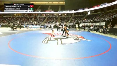 152 lbs Cons. Round 1 - Gracelynn Aubin, Beekmantown-7 vs Keishara Tulloch, Uniondale-8