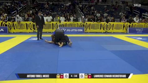 Lawrence Edward Decristofaro vs Antonio Tirrell McGee 2025 Pan IBJJF Jiu-Jitsu No-Gi Championship