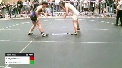 132 lbs Round Of 128 - Landin Arguelles, Hesperia HS vs Blake Abernathy, Nakamura Wrestling