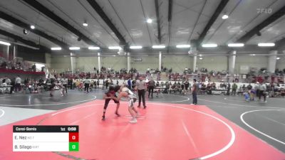 184 lbs Consolation - Elijah Nez, No Team vs Brandon Silago, Kirtland Broncos