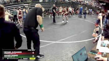 130 lbs Semis & 1st Wrestleback (8 Team) - Hayden Barnes, Team Missouri vs Michael Alexander, Minnesota Gold