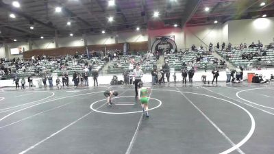 49 lbs Round Of 16 - Suho Kwak, Salem Elite vs Peyton Chamberlain, Fallon Outlaws WC