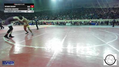 160 lbs Round Of 128 - Ryder Short, Blackwell vs Quinton Benitez, Chickasha Wrestling