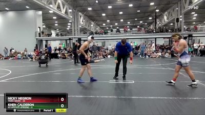 150 lbs Round 6 (8 Team) - Nicky Negron, TNWC White vs Khen Calderon, U2 Upstate Uprising