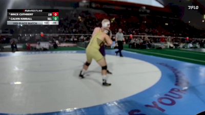 5A 190 lbs 3rd Place Match - Calvin Kimball, Vallivue vs Brice Cuthbert, Lewiston