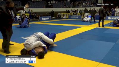 PEDRO HENRIQUE MOURA AVILA vs ANDRÉ LUIZ SARMENTO BARONI 2021 World Jiu-Jitsu IBJJF Championship