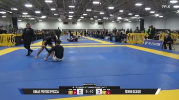 Edwin Ocasio vs Lukas Freitas Pessoa 2026 Pan IBJJF Jiu-Jitsu No-Gi Championship