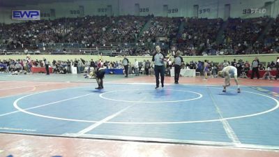 80 lbs Round Of 32 - Braxton Plunk, Coweta vs Tyree Cade, Midwest City Bombers