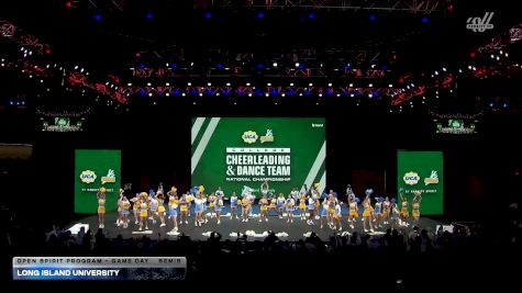 Long Island University [2026 Open Spirit Program - Game Day Semis] 2026 UCA & UDA College Cheerleading and Dance Team National Championship