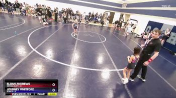 56 lbs Round 5 (6 Team) - Ariel Morales, Nevada Elite vs Marianna Eller, Utah 2