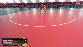 138 lbs Round 2 (6 Team) - Jacob Baxter, Waukon vs Jaydin Fisher, Franklin Central Flashes A