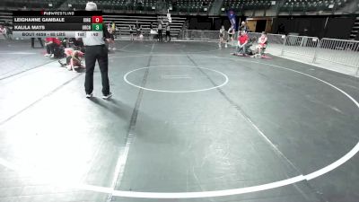 65 lbs 7th Place - LeighAnne Gambale, Kingsway vs Kalila Mays, Orchard South WC