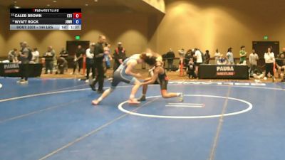 144 lbs 5th Place Match - Caleb Brown, KD Training Center vs Wyatt Rock, Journeymen Wrestling