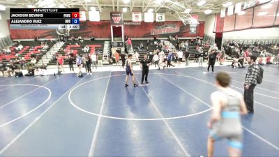 138 lbs Quarterfinal - Alejandro Ruiz, Defiant Wrestling Club vs Jackson Bevans, Park City Wrestling Club
