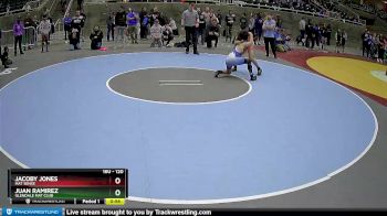 120 lbs Cons. Semi - Jacoby Jones, Mat Sense vs Juan Ramirez, Glendale Mat Club