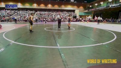 100 lbs Consi Of 8 #2 - Matthew Rodriguez, Red Wave Wrestling vs Michael Santiesteban, Outlaws Wrestling Club