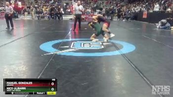 4A 121 lbs Champ. Round 1 - Nico Ulibarri, West Las Vegas vs Manuel Gonzales, Grants