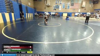 100lbs Cons. Round 1 - Marina Hernandez, Zillah (Girls) vs Honesty Saraphanh, Kelso (Girls)