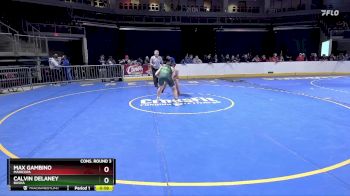 190 lbs Cons. Round 3 - Calvin Delaney, Basha vs Max Gambino, Maricopa