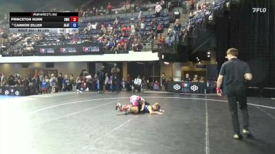 80 lbs Cons. Semis - Princeton Nunn, Cowboy Wrestling Club vs Cannon Ziller, Alber Athletics