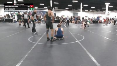 120 lbs Champ. Round 2 - Max Berman, Germantown Academy vs Aaryan Sharma, Gladiators