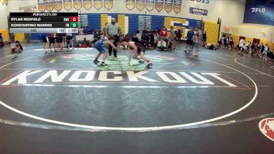 106 lbs Round 4 (8 Team) - Konstantino Marinis, Funky Monkey vs Rylan Redfield, Osceola WC