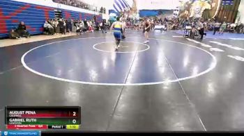 145 lbs Champ. Round 2 - August Pena, Caldwell vs Gabriel Ruth, Lewiston
